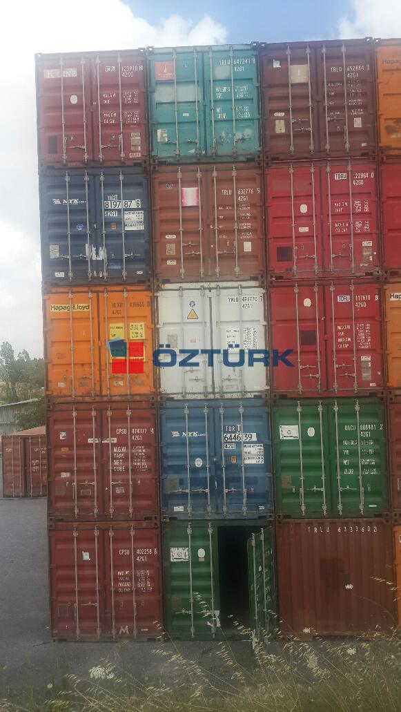 istanbul satlk 2.el 40 feet yk konteyner temiz salam