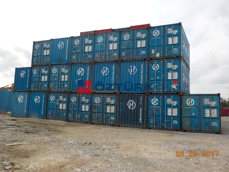 ikinci elden 20dc konteyner, yk konteyneri 2.el, ihracat konteynerleri