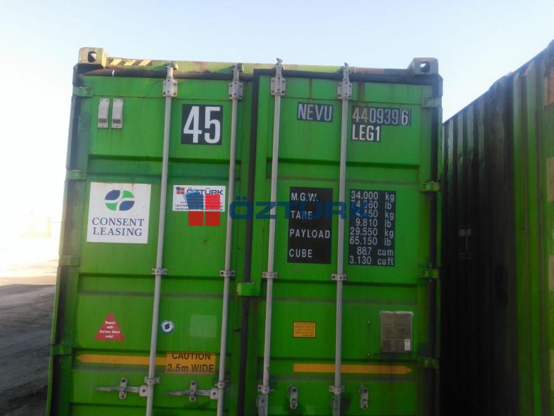 Satýlýk 45' hc pw konteyner 